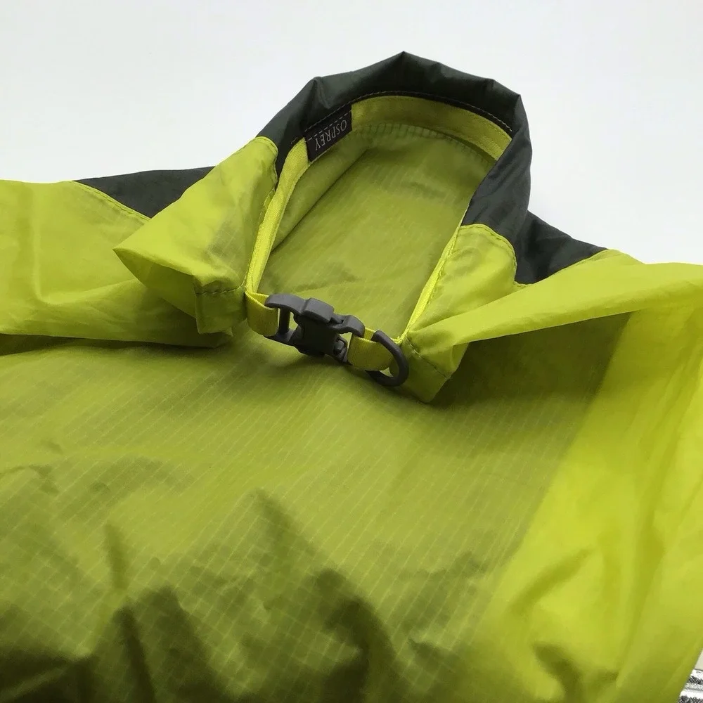 Osprey Ultralight 20L Waterproof Dry Sack Packable Roll Top Storage Bag Green